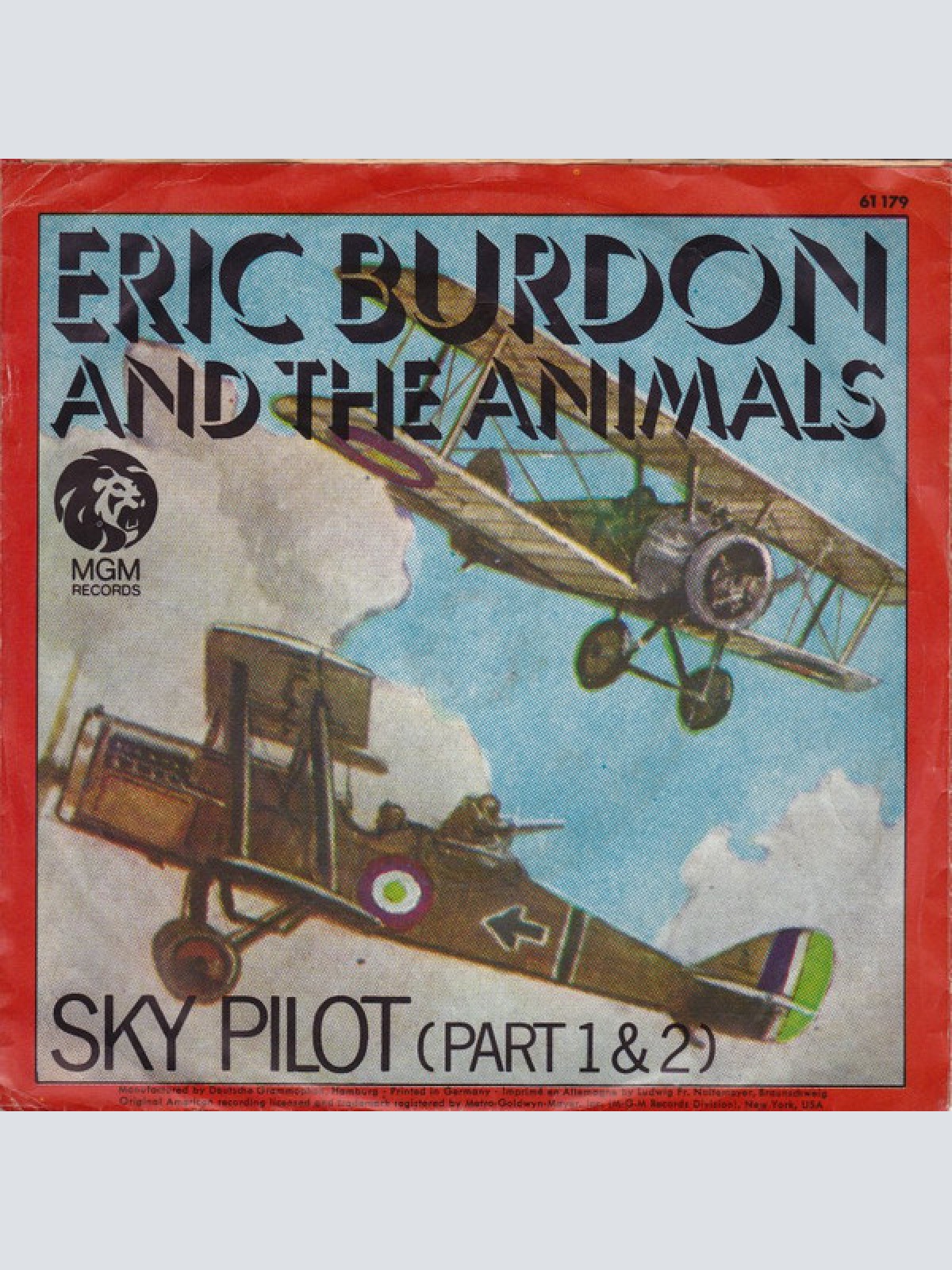 Vinyl / Eric Burdon And The Animals* - Sky Pilot