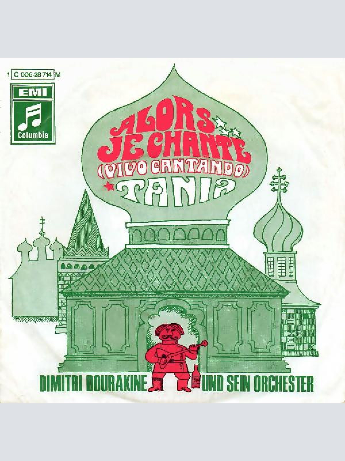 Vinyl / Dimitri Dourakine Und Sein Orchester - Alors Je Chante (Vivo Cantando) / Tania