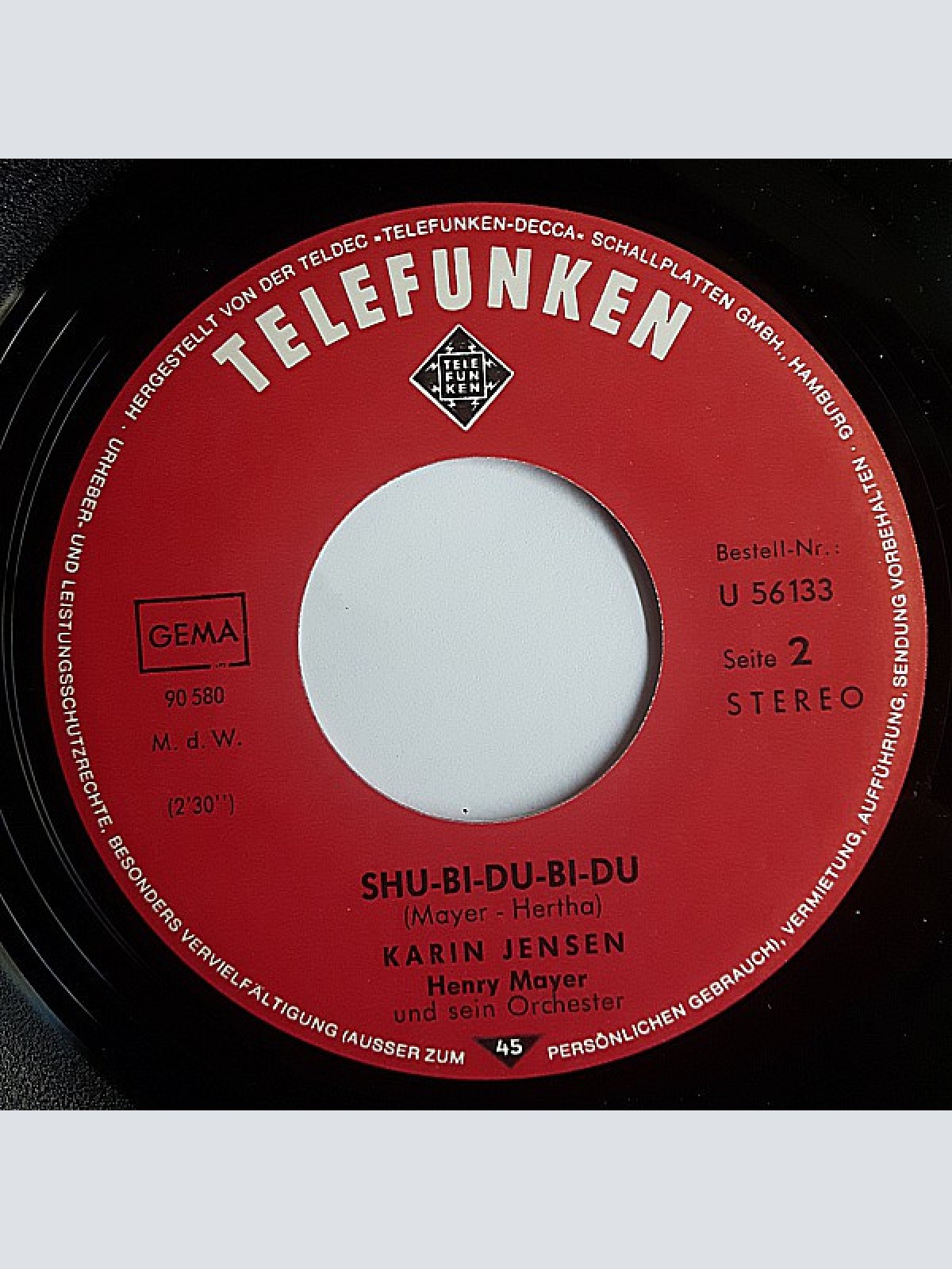 Vinyl / Karin Jensen - Es War Schön In Mexico City