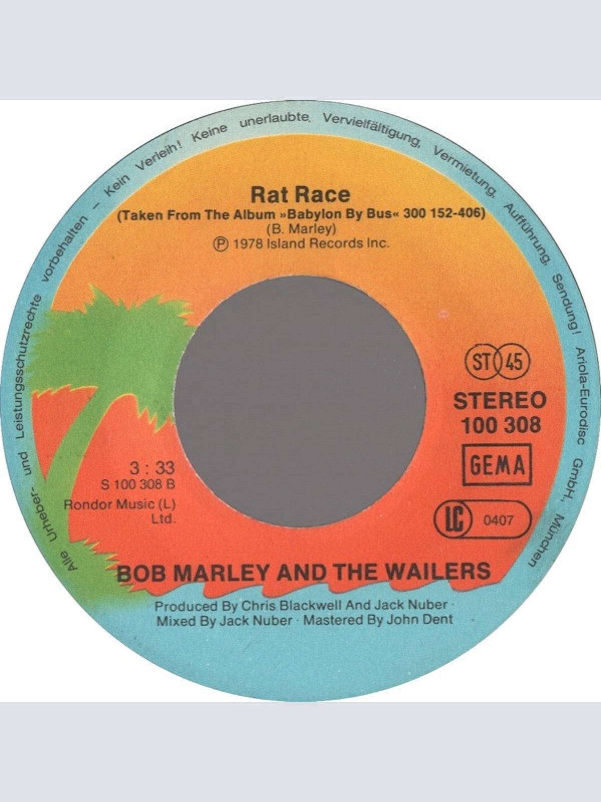 Vinyl / Bob Marley & The Wailers - Stir It Up