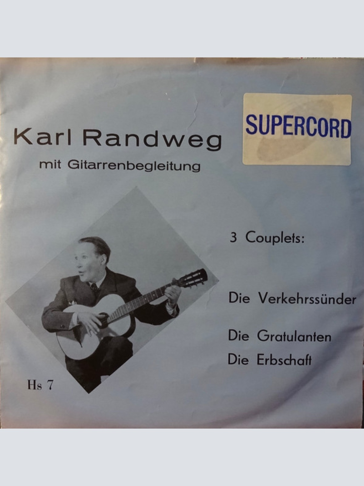 Vinyl / Karl Randweg - Karl Randweg