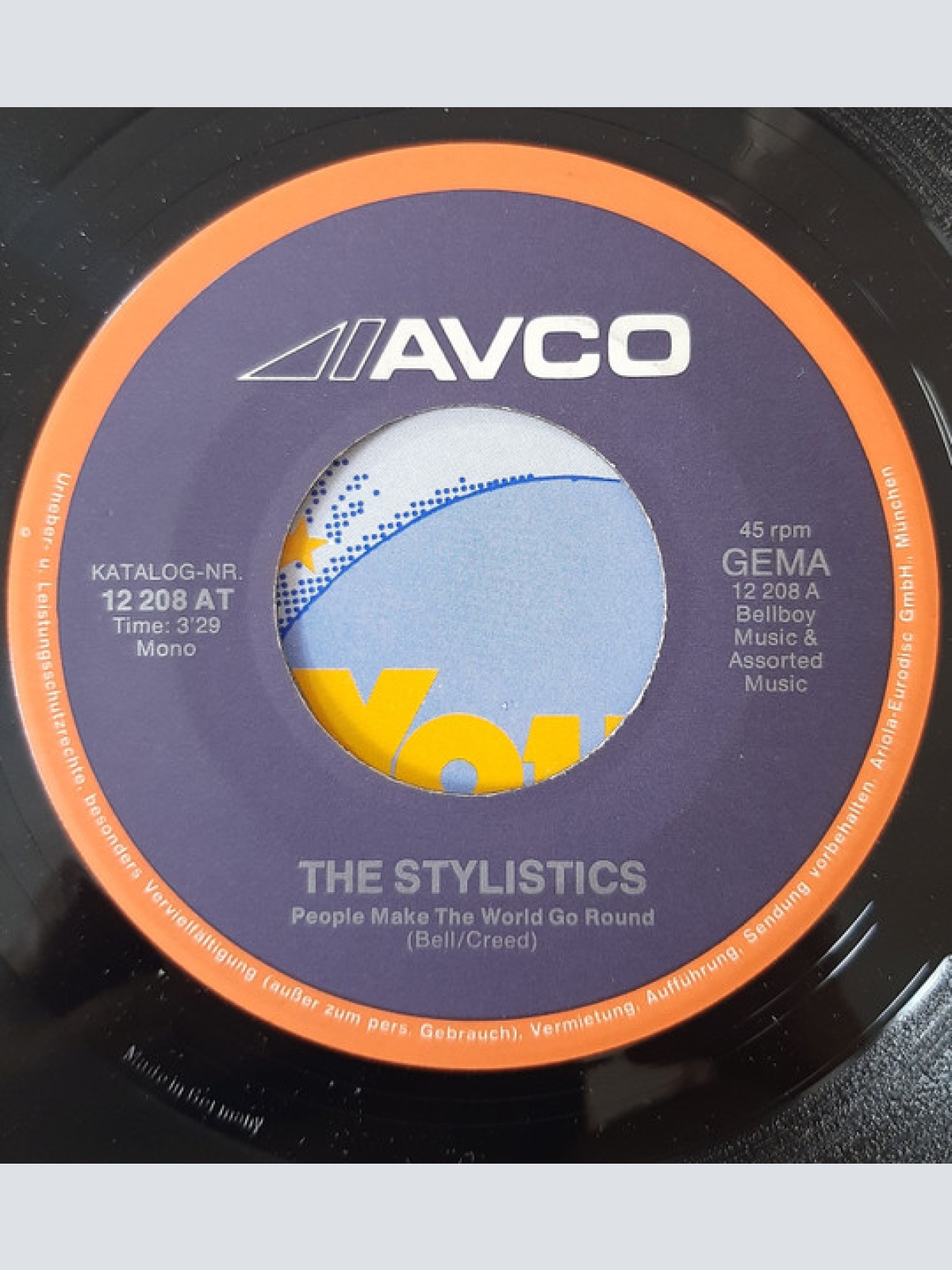 Vinyl / The Stylistics - People Make The World Go Round