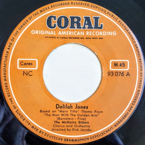 Vinyl / The McGuire Sisters* - Delilah Jones / Picnic