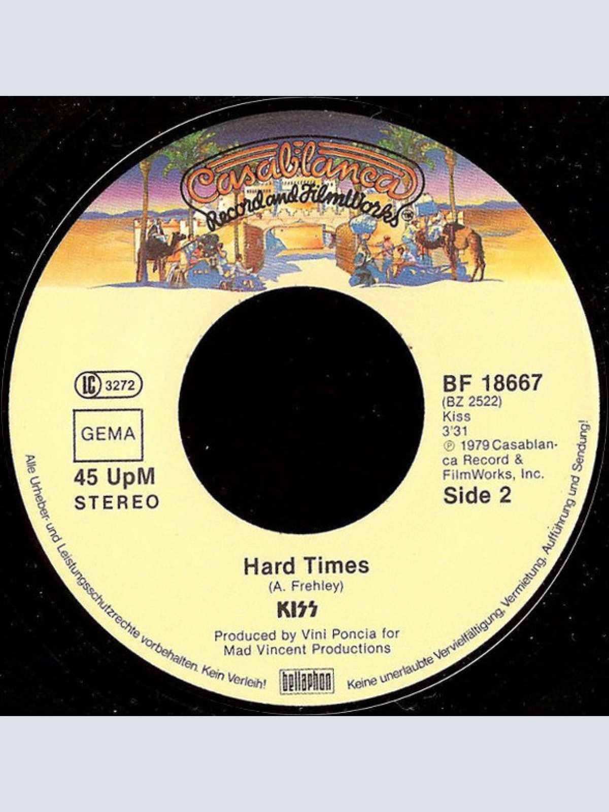 Vinyl / Kiss - I Was Made For Lovin' You