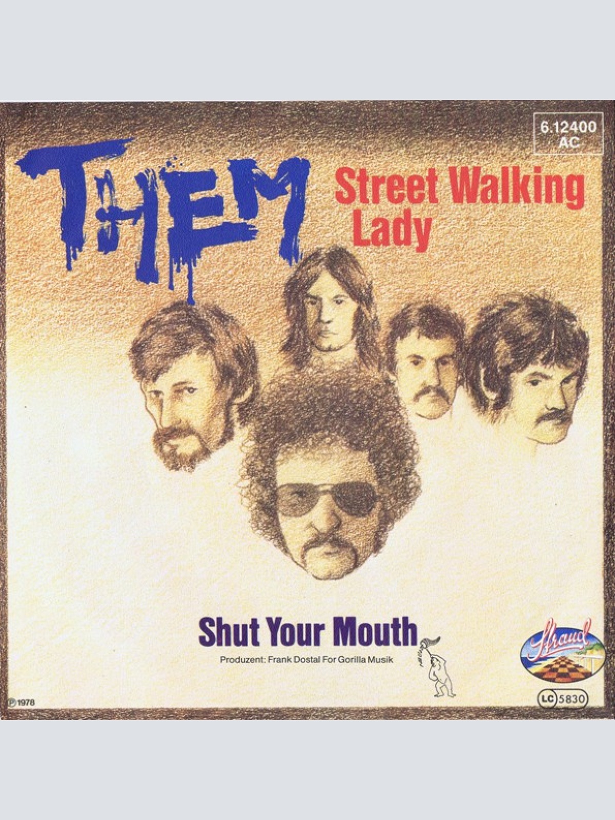 Vinyl / Them (3) - Street Walking Lady