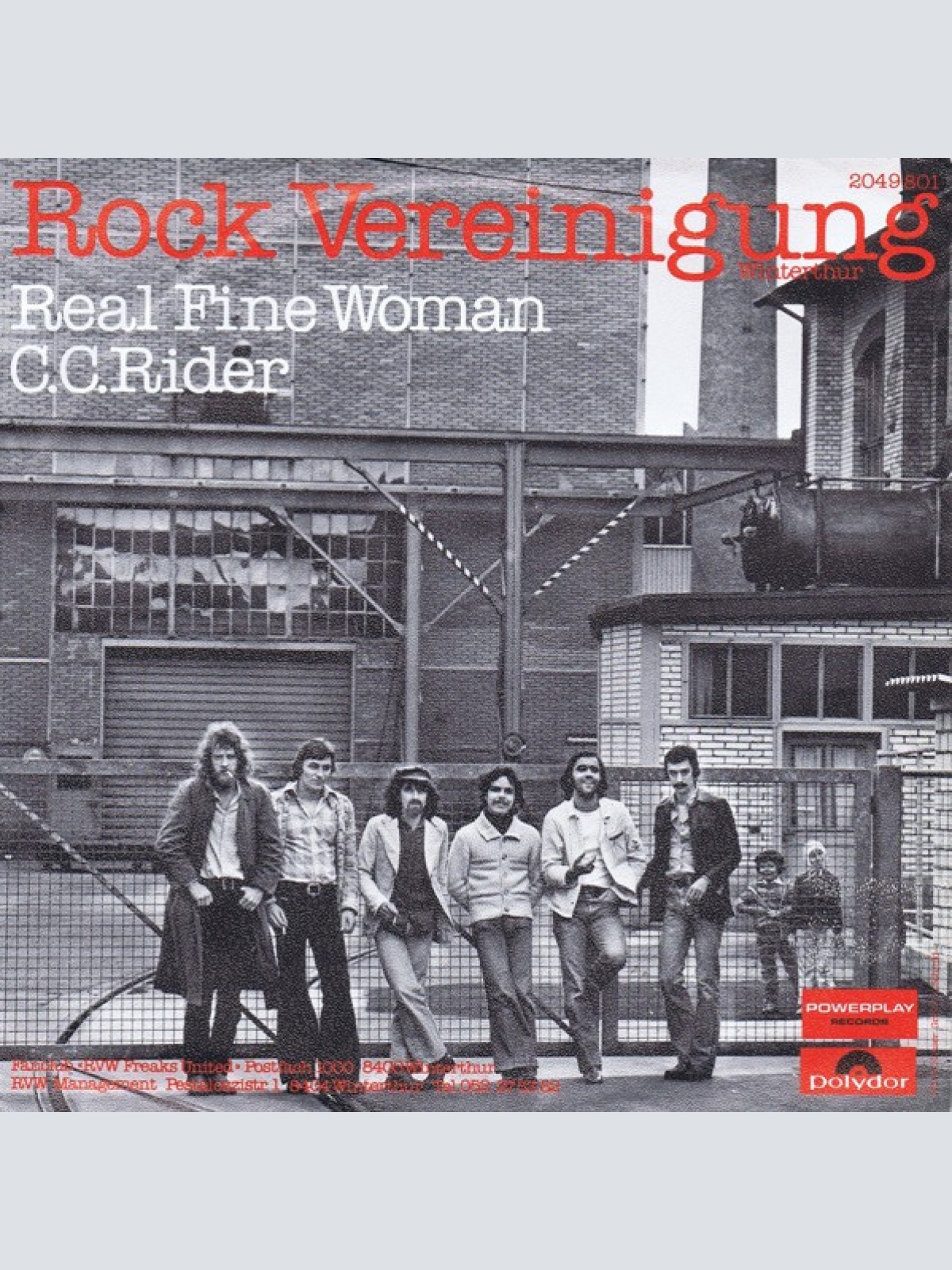 Vinyl / Rock Vereinigung Winterthur* - Real Fine Woman