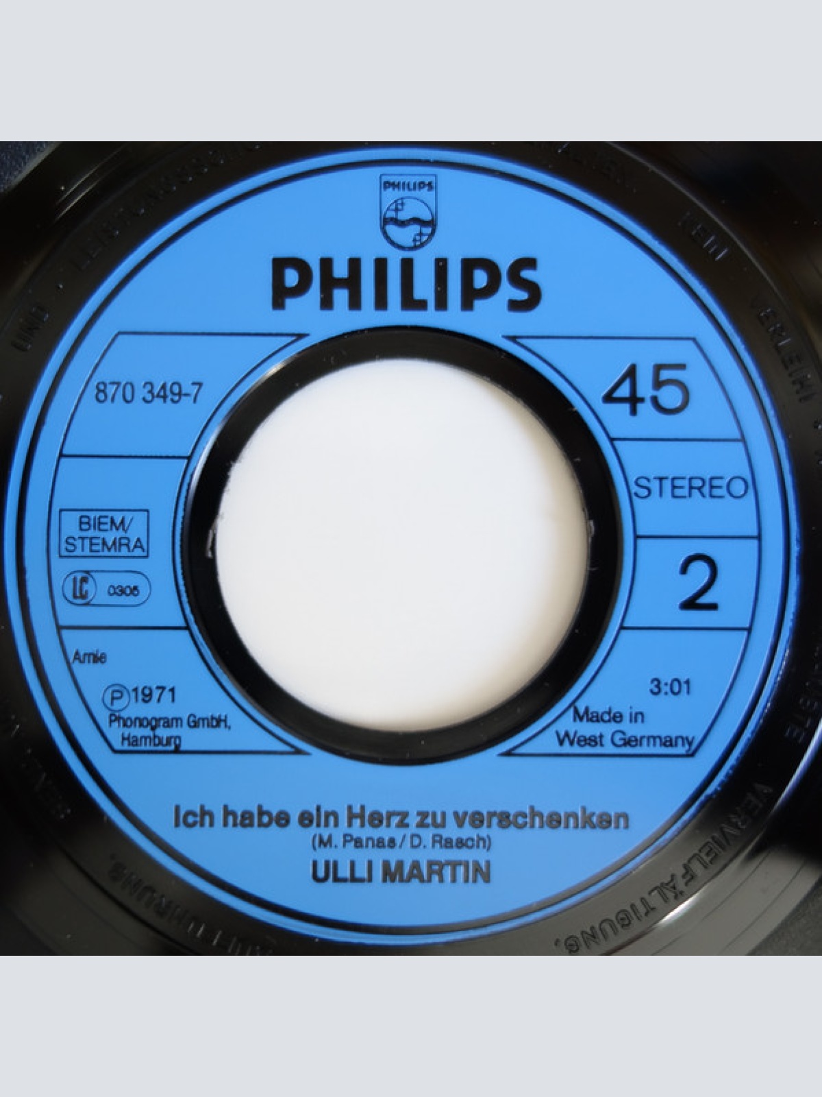 Vinyl / Ulli Martin - Monika