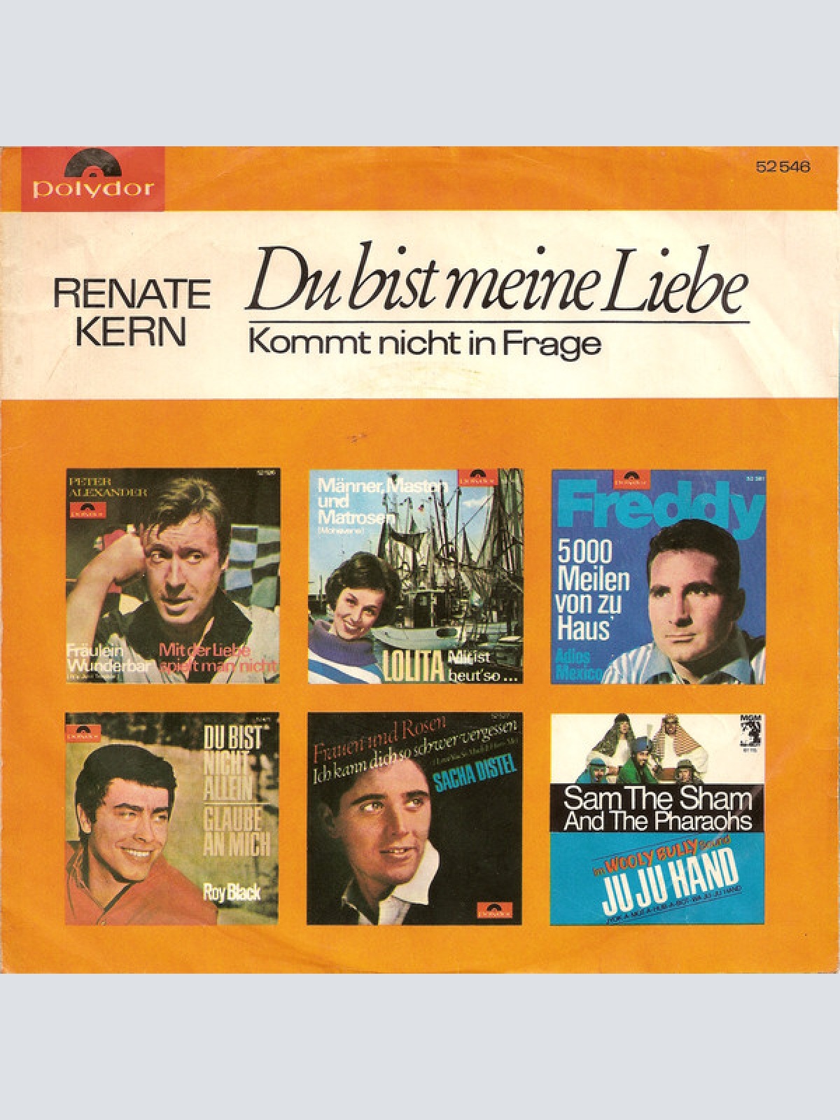 Vinyl / Renate Kern - Du Bist Meine Liebe / Kommt Nicht In Frage