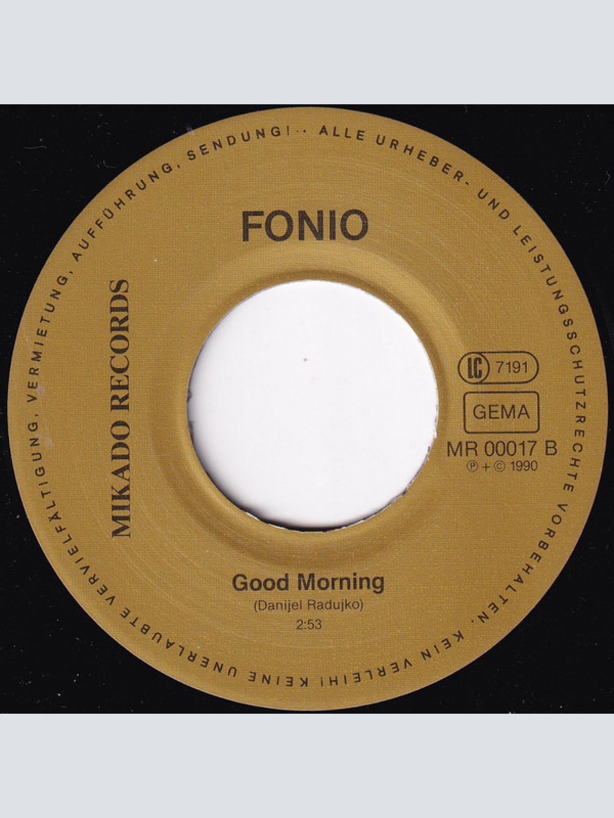 Vinyl / Fonio - Lonely Nights