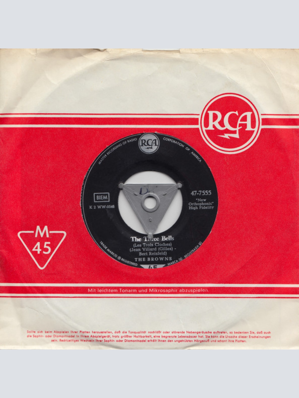 Vinyl / The Browns (3) - The Three Bells