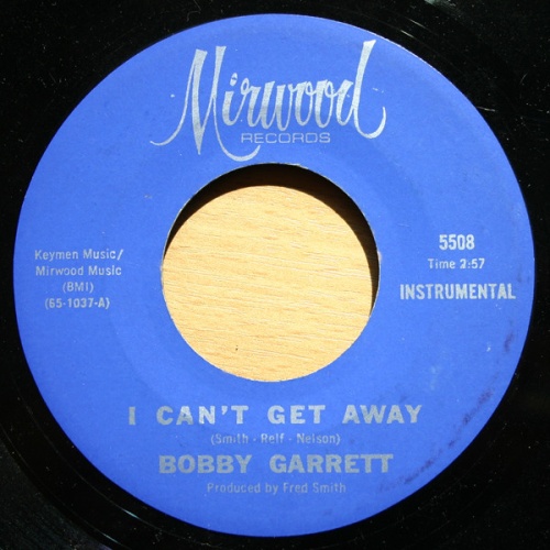 Vinyl / Bobby Garrett - I Can't Get Away