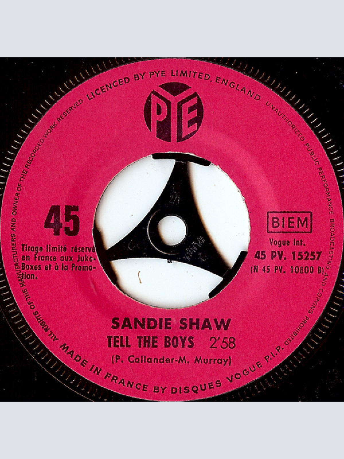 Vinyl / Sandie Shaw - Puppet On A String