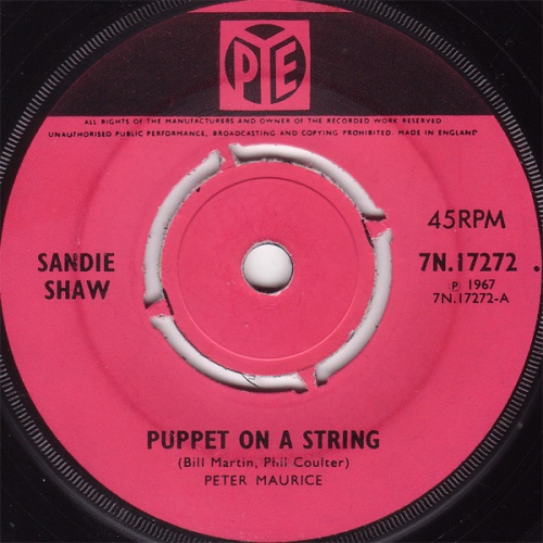 Vinyl / Sandie Shaw - Puppet On A String