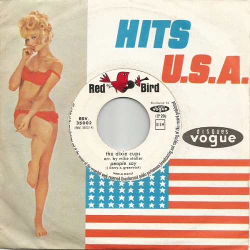 Vinyl / The Dixie Cups - People Say / Girls Can Tell