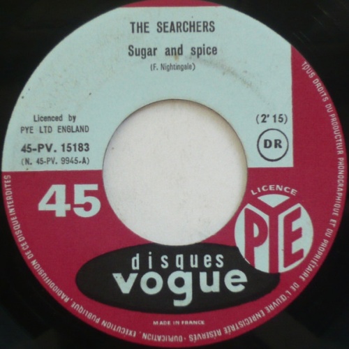Vinyl / The Searchers - Sugar And Spice