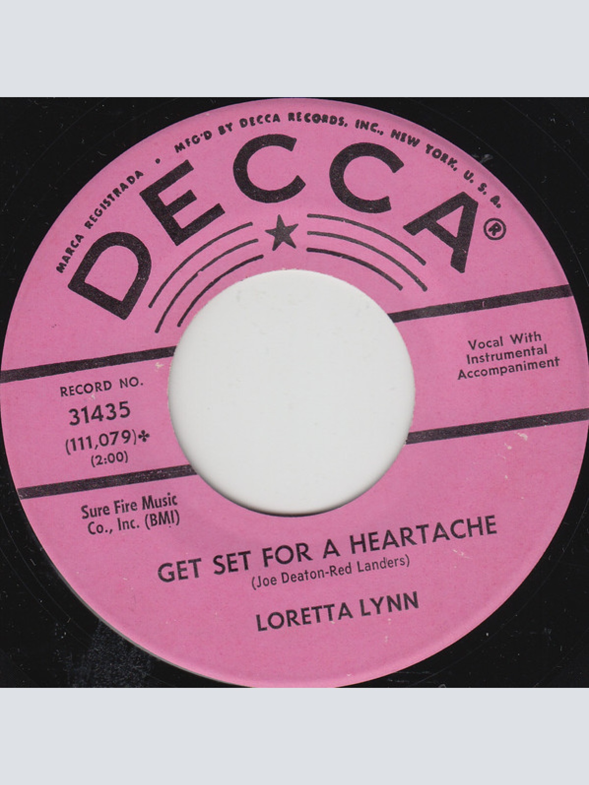 Vinyl / Loretta Lynn - World Of Forgotten People