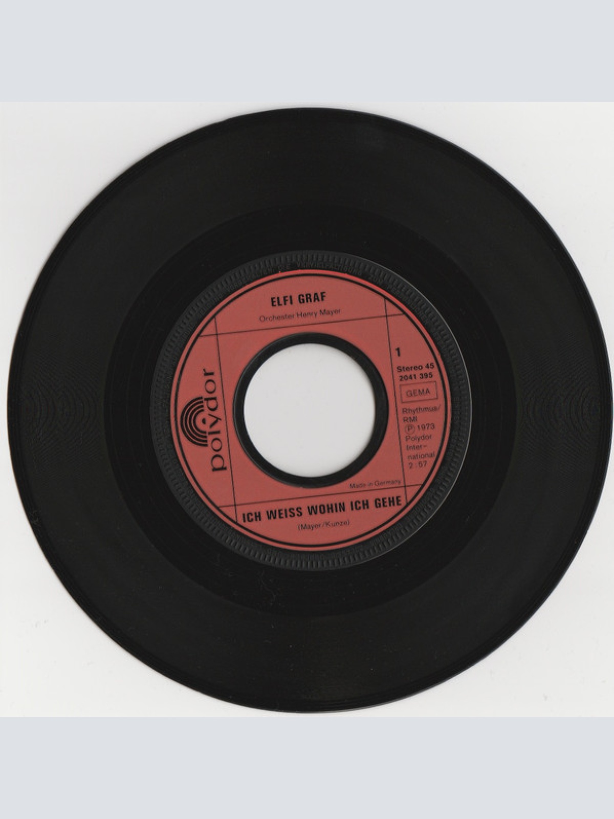 Vinyl / Elfi Graf - Ich Weiß Wohin Ich Gehe