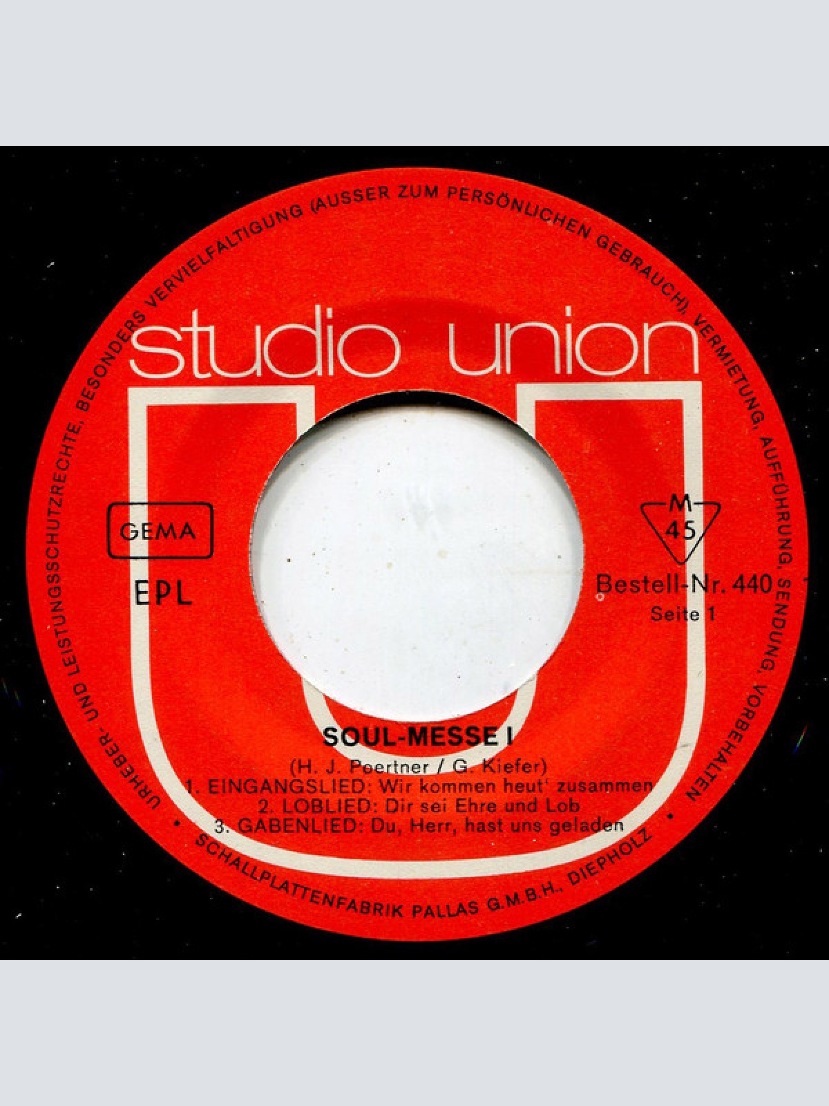 Vinyl / The Words (10) - Soul Messe 1 (Moderne Messgesänge im Soul-Stil)