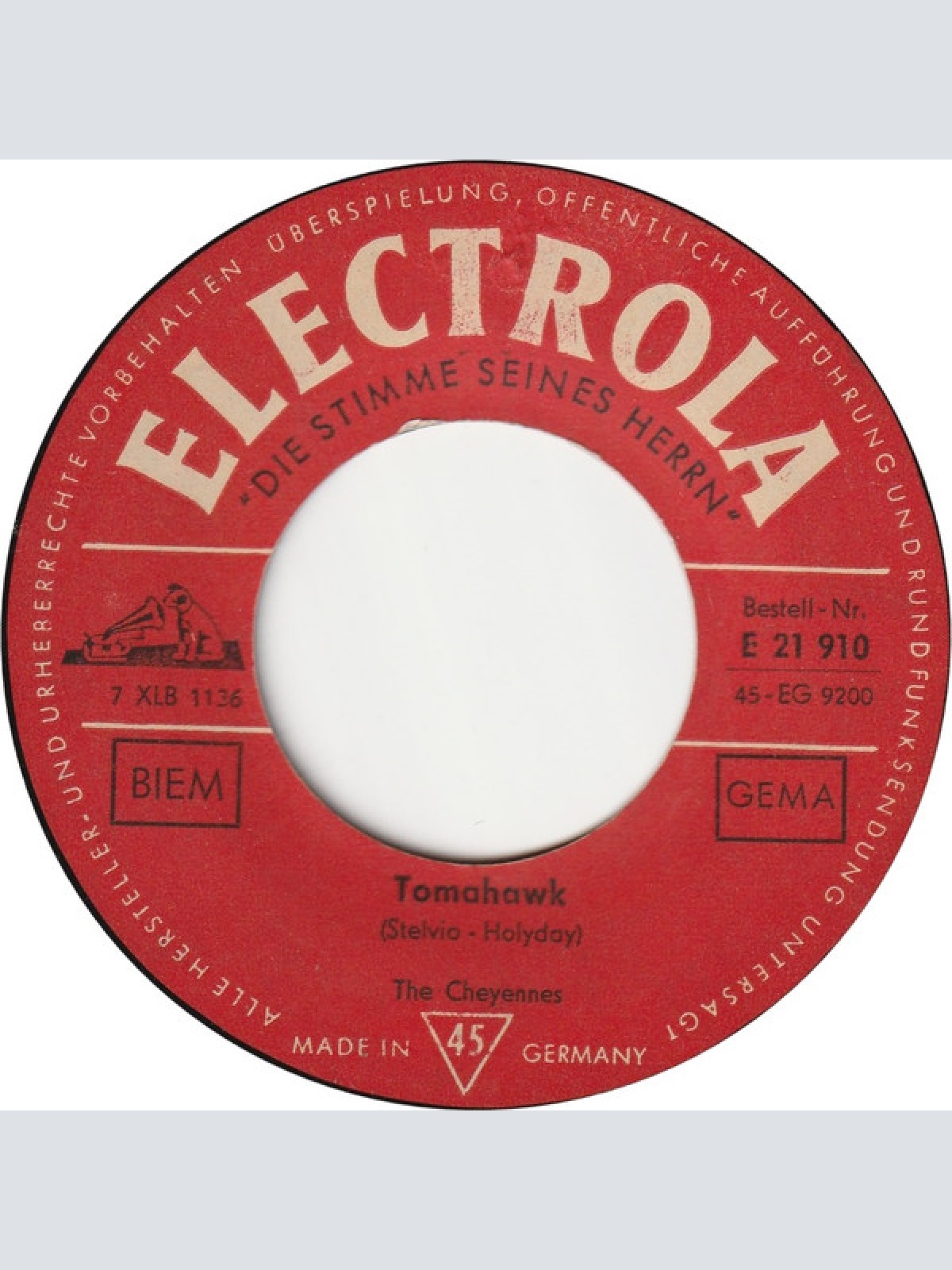 Vinyl / The Cheyennes - Tomahawk