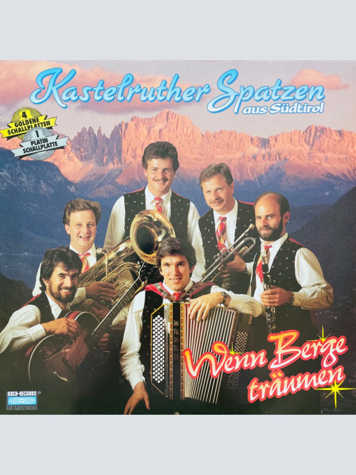Vinyl / Kastelruther Spatzen Aus Südtirol* - Wenn Berge Träumen