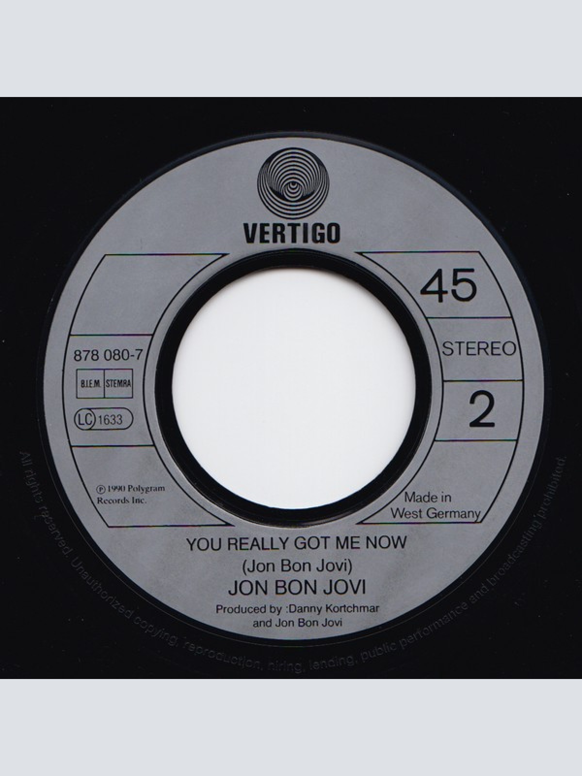 Vinyl / Jon Bon Jovi - Blaze Of Glory