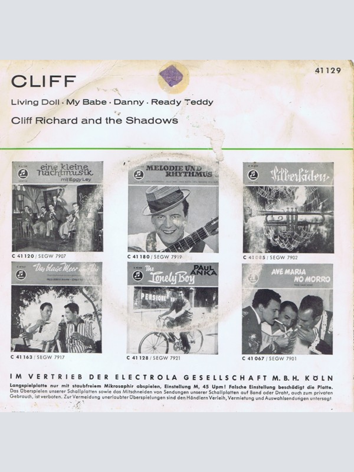 Vinyl / Cliff Richard And The Shadows* - Cliff