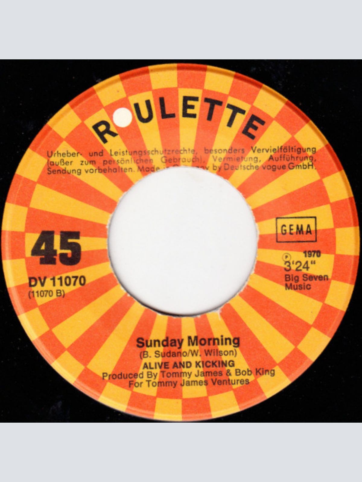 Vinyl / Alive And Kicking* - Tighter, Tighter