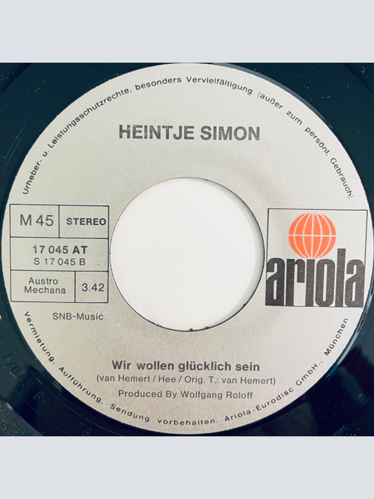 Vinyl / Heintje Simons* - Weit Ist Der Weg Nach Santa Cruz