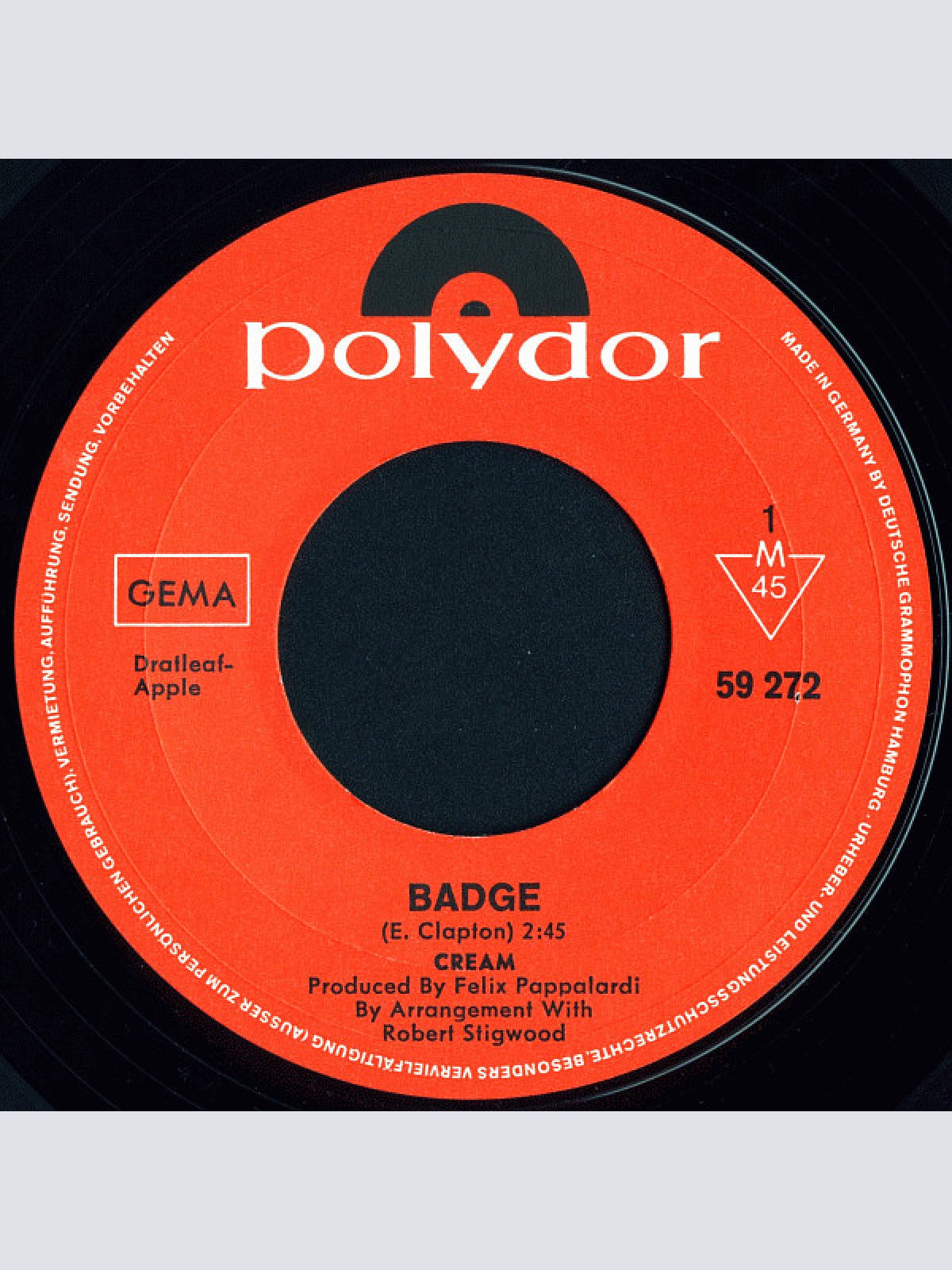 Vinyl / Cream (2) - Badge