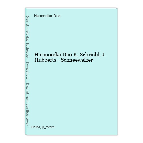Harmonika Duo K. Schriebl, J. Hubberts - Schneewalzer Harmonika-Duo: