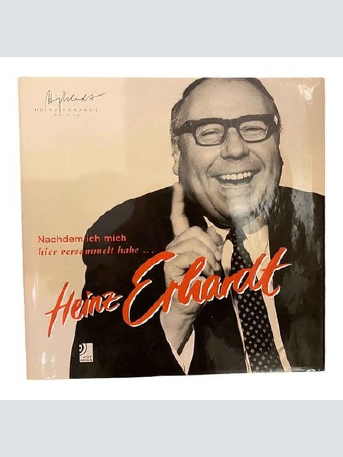 1351 HEINZ ERHARDT EDITION + CDs HC Nachdem ich mich hier versammelt habe..