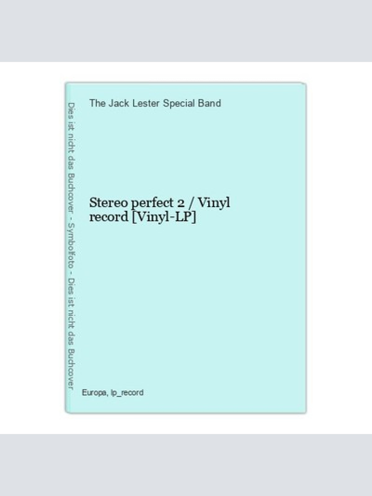 Stereo perfect 2 / Vinyl record [Vinyl-LP] The Jack Lester Special Band: