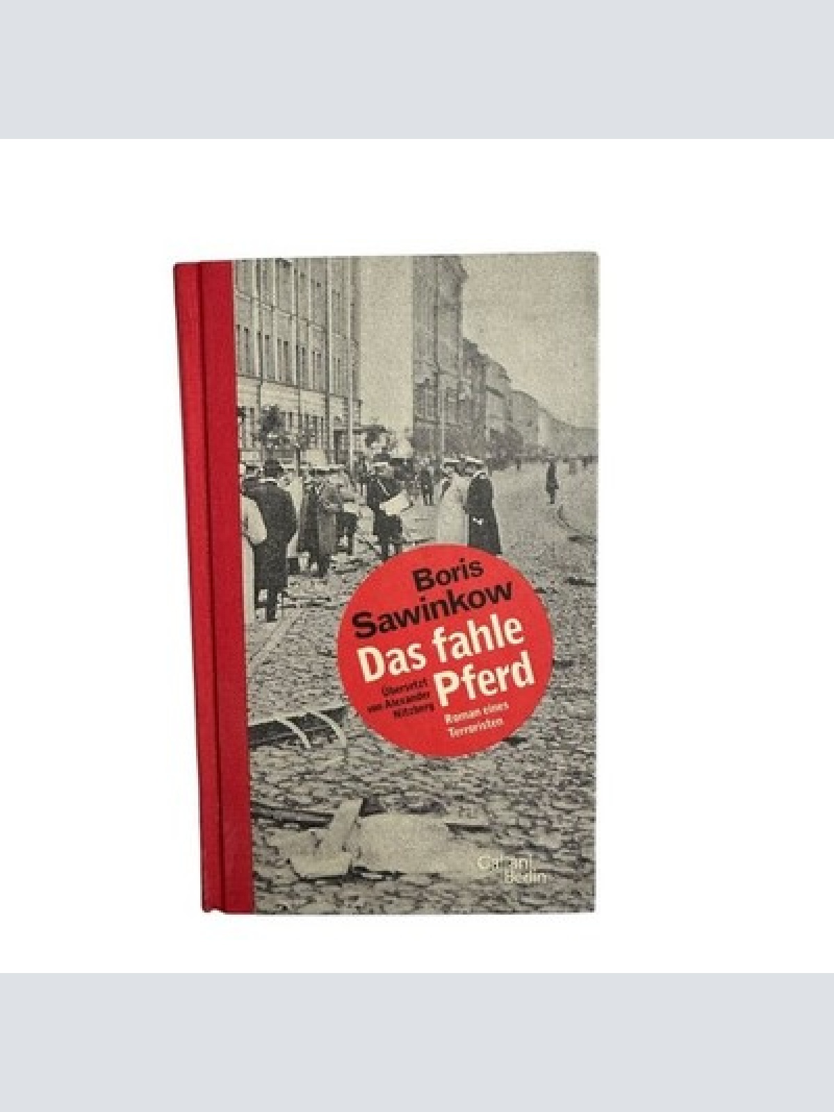 3138 Boris V. Sawinkow DAS FAHLE PFERD ROMAN EINES TERRORISTEN HC