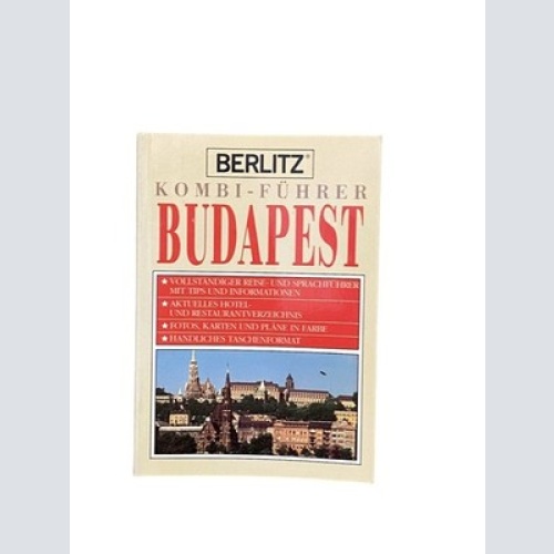 2656 BERLITZ KOMBI-FÜHRER BUDAPEST REISE- UND SPRACHFÜHRER +Abb