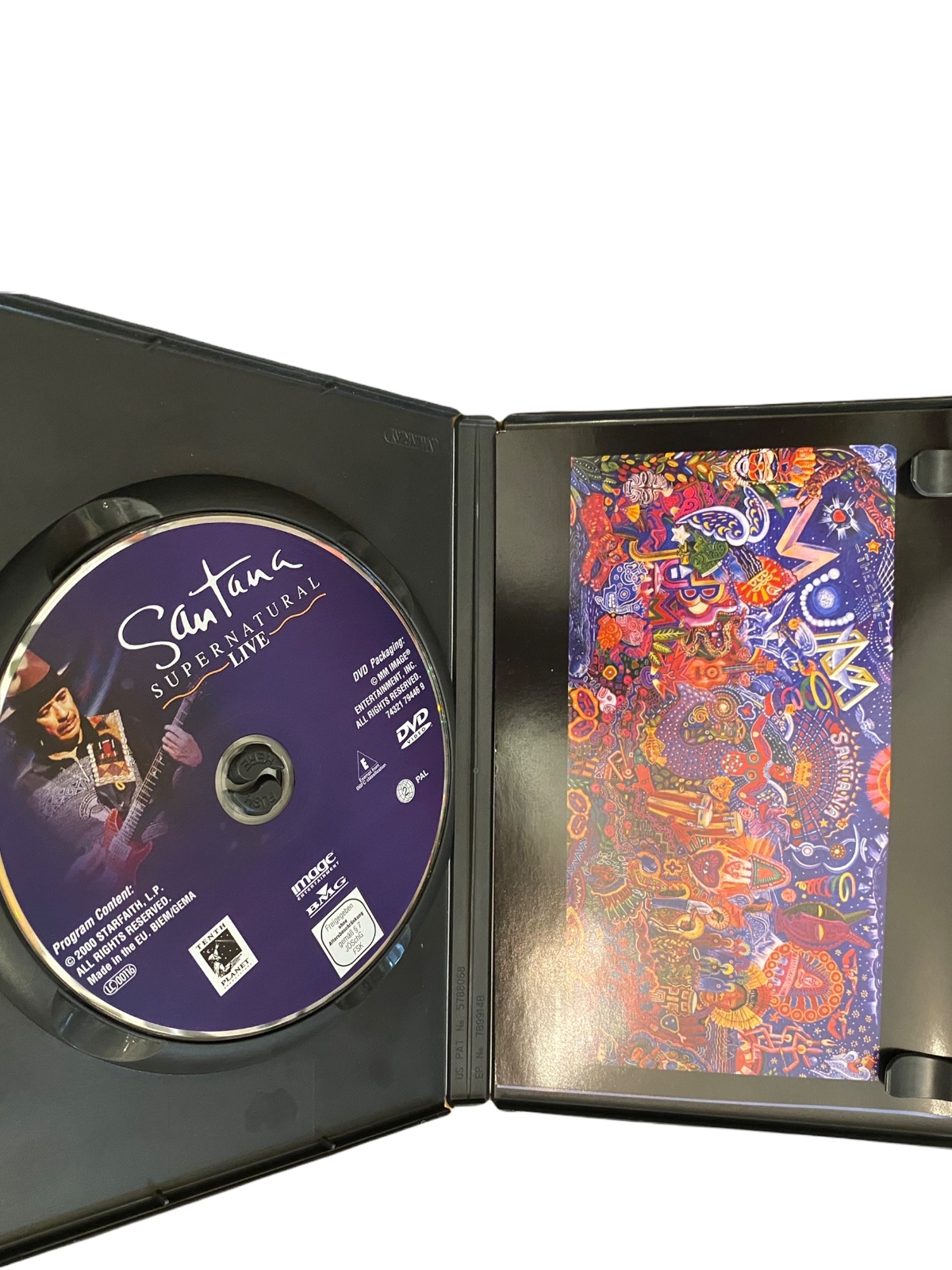 1512 Image Entertainment SUPERNATURAL LIVE - SANTANA HC