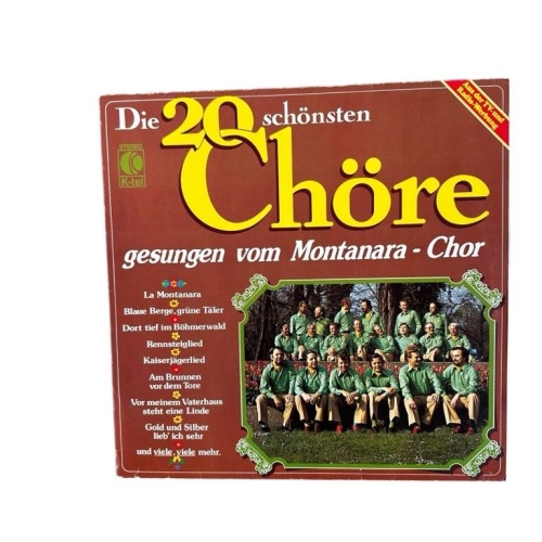 Die 20 schönsten Chöre, Montanara - Chor: