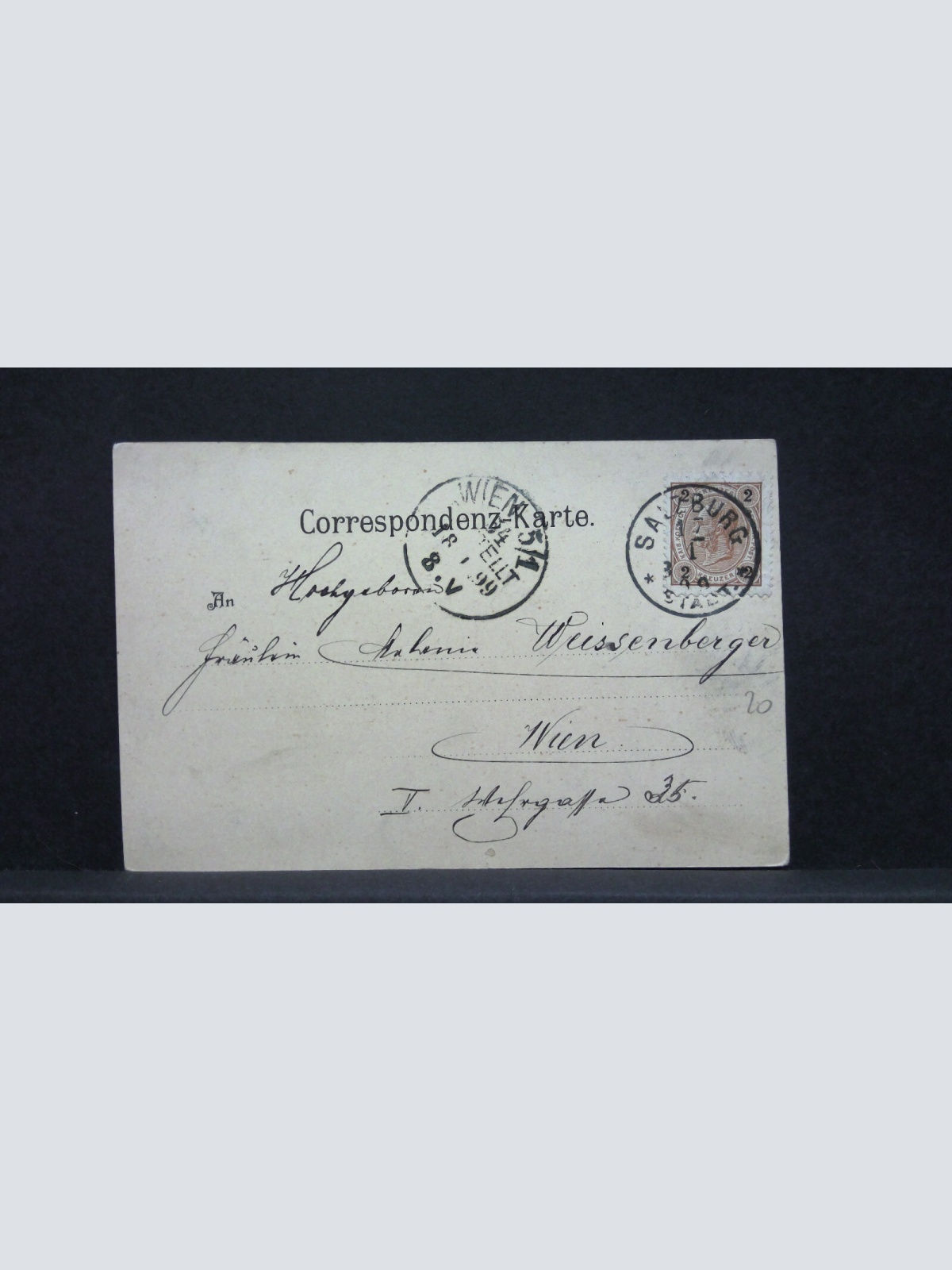 Gruss aus Salzburg Staatsbrücke JW165864