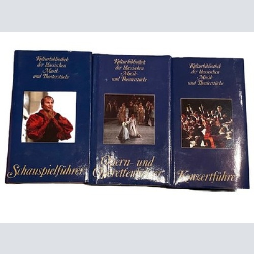 1653 KULTURBIBLIOTHEK DER KLASSISCHEN MUSIK UND THEATERSTÜCKE 3 BÄNDE