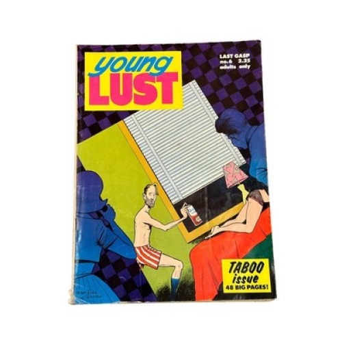 6576 M.K. Brown YOUNG LUST NO. 6 (ADULTS ONLY) + Abb Last Gasp