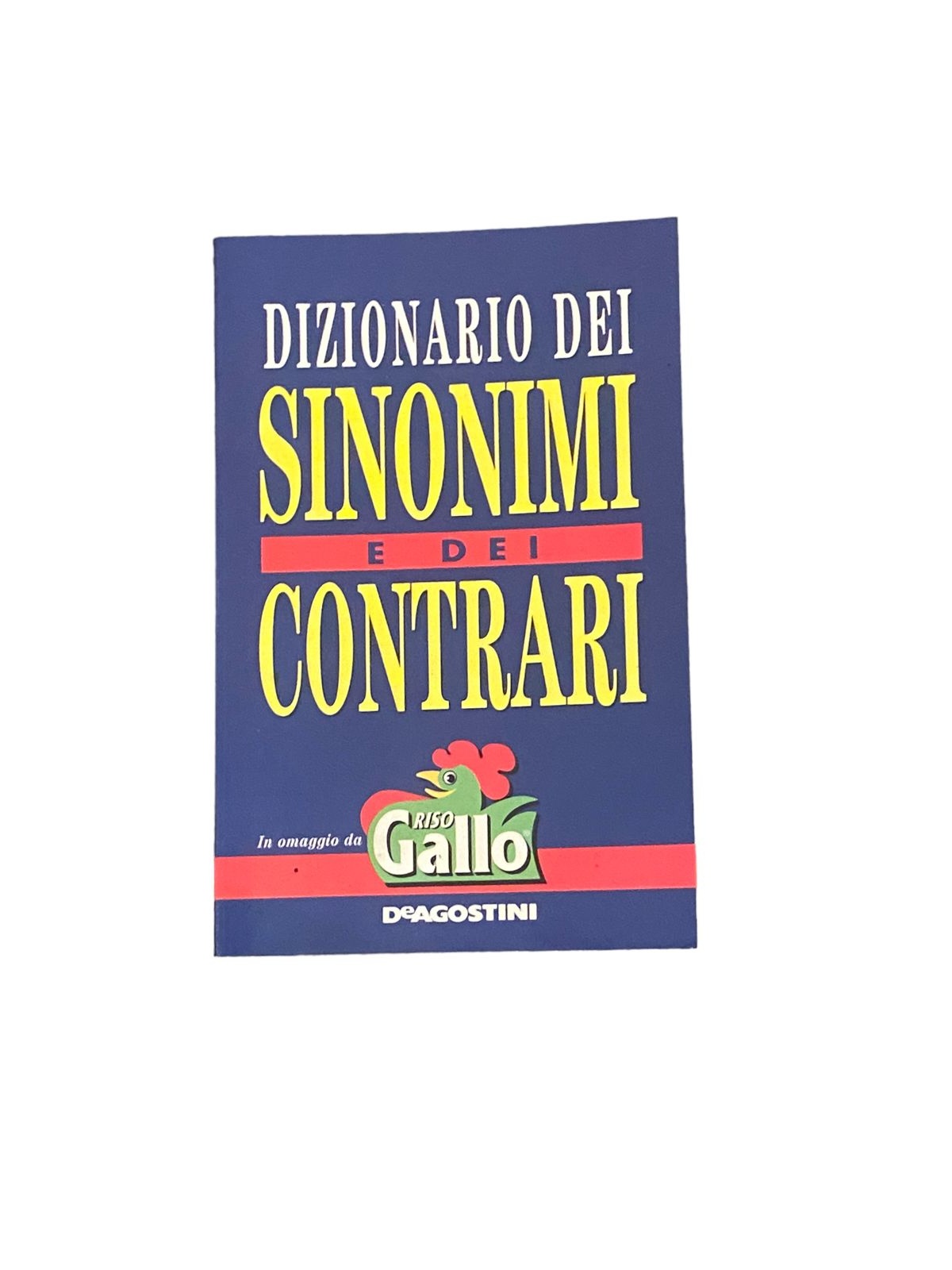 5635 DIZIONARIO DEI SINONIMI E DEI CONTRARI De Agostini