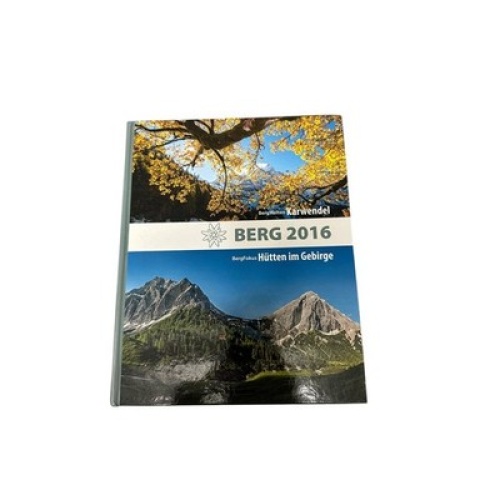 8825 Anette Köhler BERG 2016. ALPENVEREINSJAHRBUCH. ZEITSCHRIFT BAND 140 HC +Abb