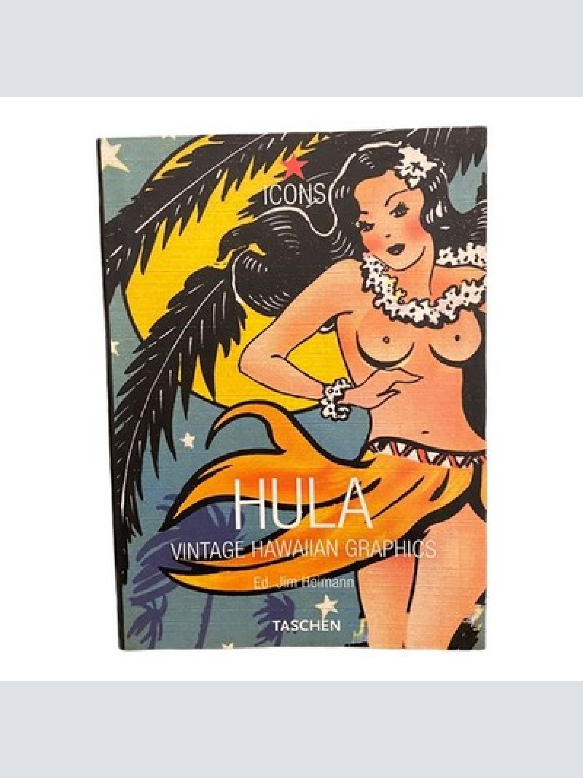 1038 HULA vintage Hawaiian graphics IMAGE OF THE HULA Girl