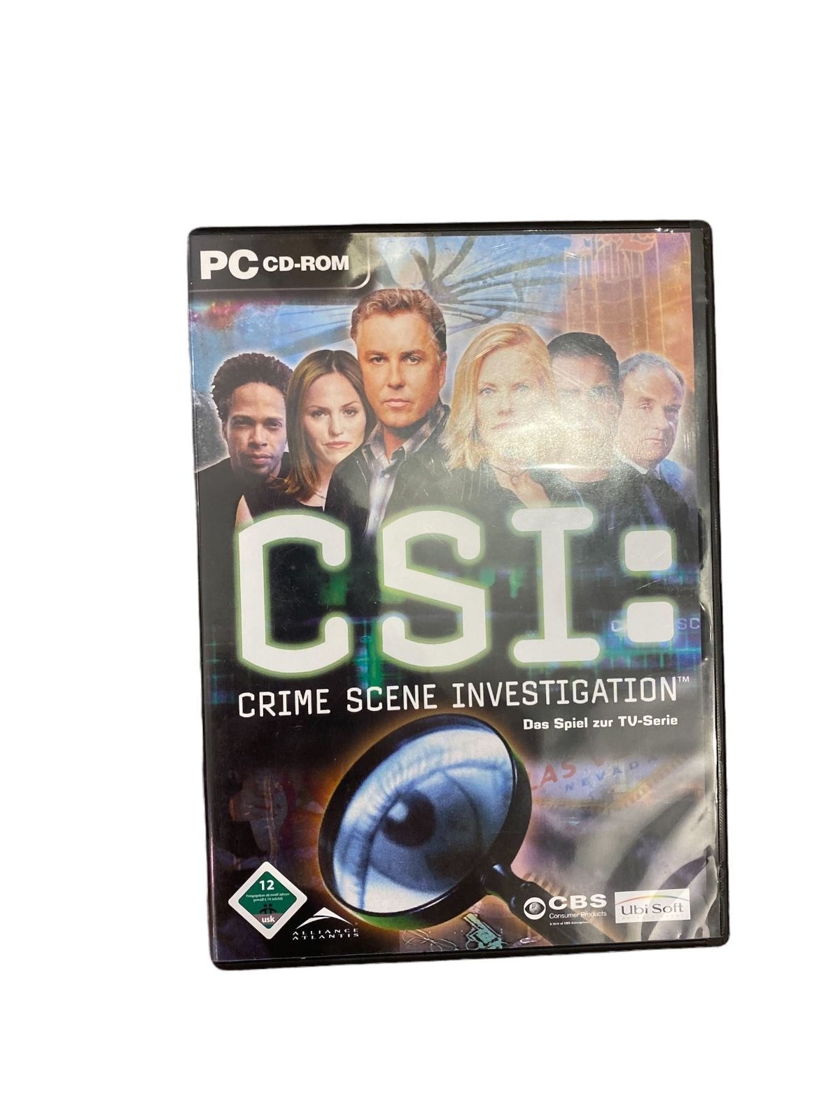 3415 CSI: CRIME SCENE INVESTIGATION DAS SPIEL ZUR TV-SERIE PC CD-ROM HC +Abb