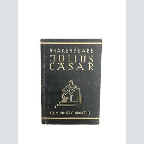3098 W. Shakespeare KLEINE HUMBOLDT BIBLIOTHEK - BD. 9 - JULIUS CÄSAR