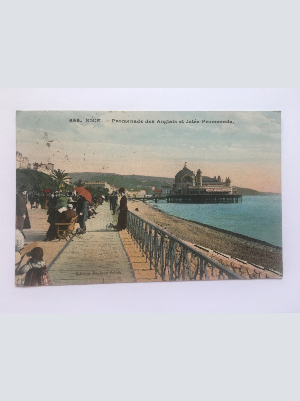 Nice. Promenade des Anglais et Jetée- Promenade 85004 RE
