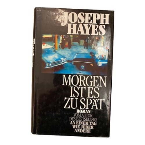 1681 Joseph Arnold Hayes MORGEN IST ES ZU SPÄT Roman HC