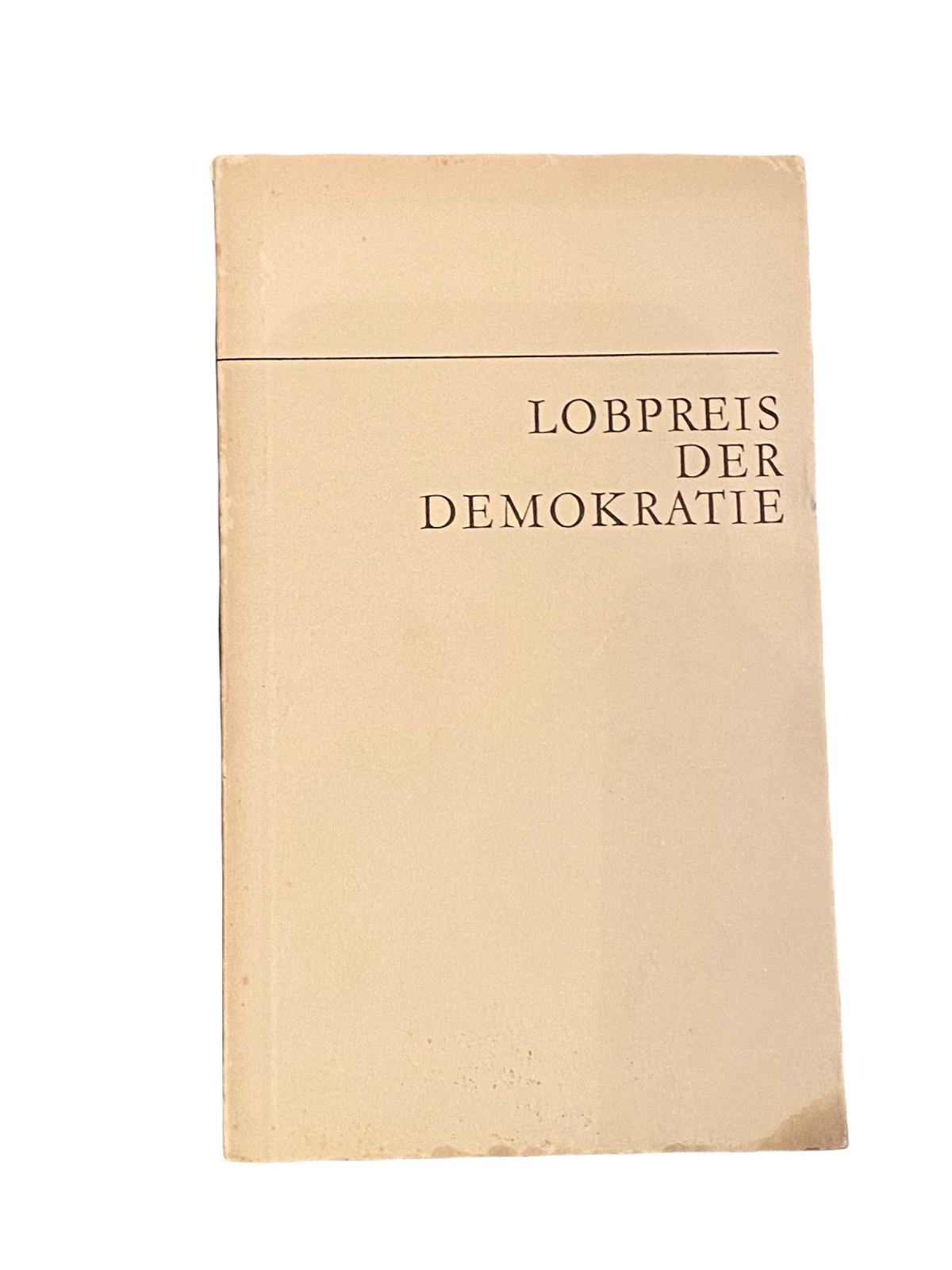 1624 Thucydides Isnenghi LOBPREIS DER DEMOKRATIE REDE DES PERIKLES
