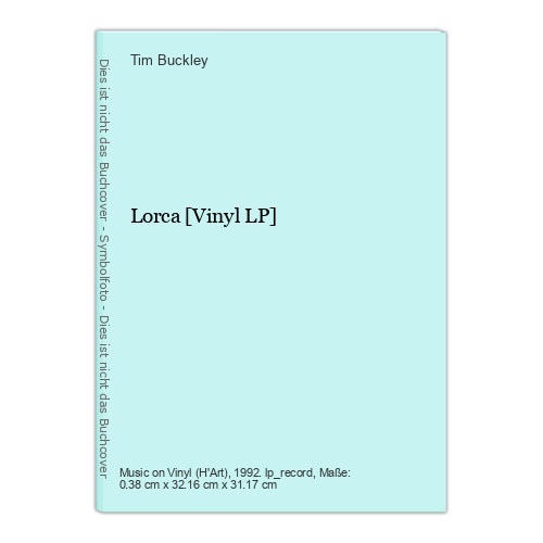 Lorca [Vinyl LP] Buckley, Tim: