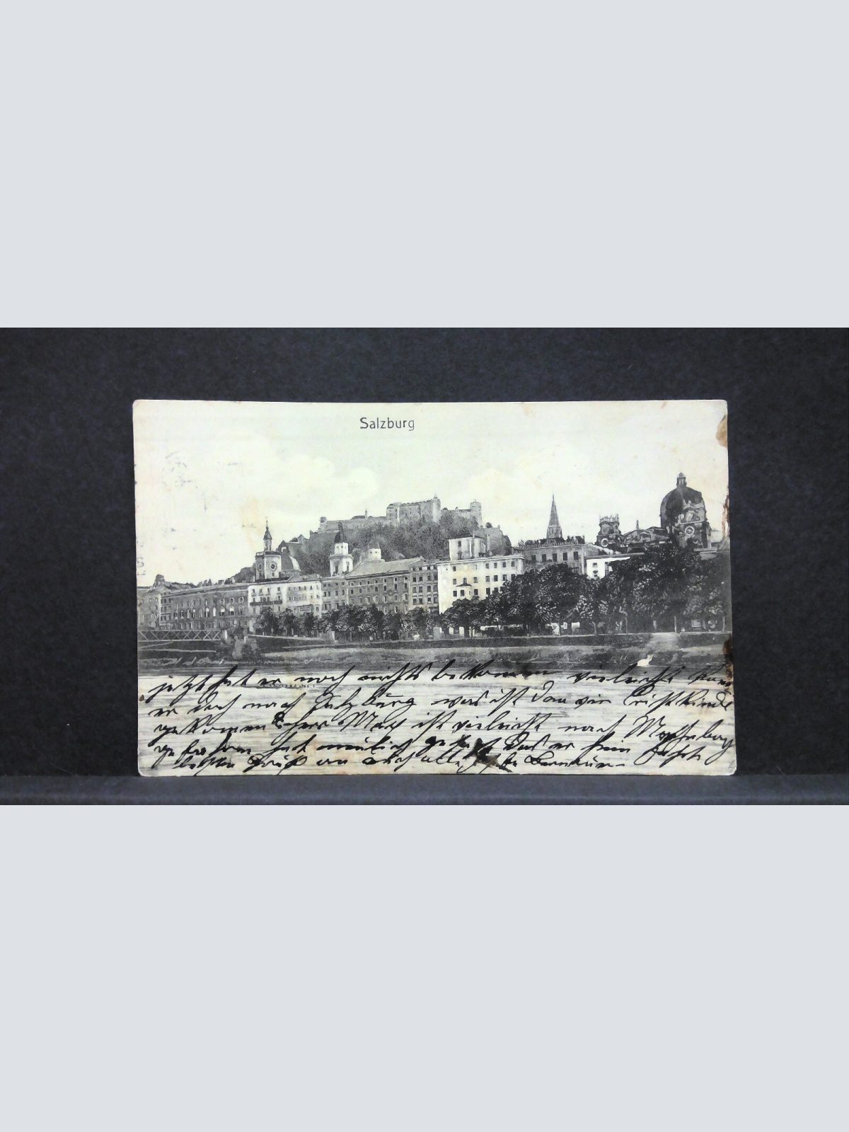 Salzburg Schloss Hohensalzburg Zeichnung JW165863