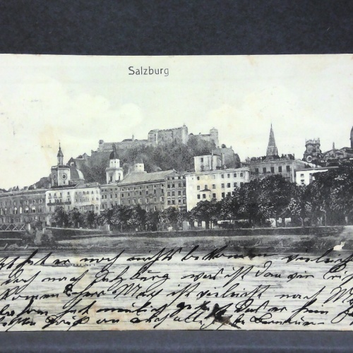 Salzburg Schloss Hohensalzburg Zeichnung JW165863